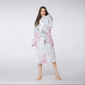 Robe Ladies Pajamas Couples Home Tie-Dye Bathrobes - melvincucci