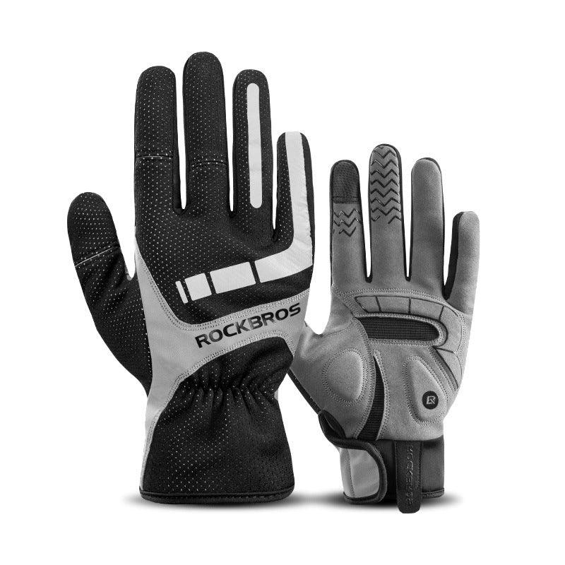 Rock Brothers Riding Gloves Men And Women Winter Protection - melvincucci