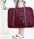 RONG.SHI.DAI Travel bag shopping shoulder bag for men and women to increase the finishing bag luggage bag storage bag - melvincucci