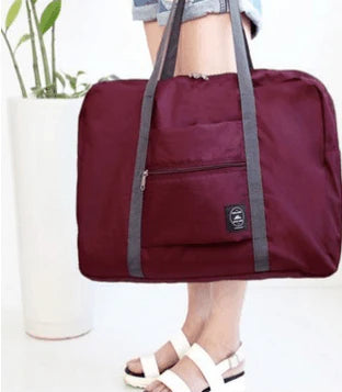RONG.SHI.DAI Travel bag shopping shoulder bag for men and women to increase the finishing bag luggage bag storage bag - melvincucci