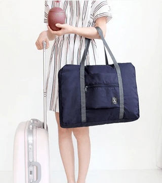 RONG.SHI.DAI Travel bag shopping shoulder bag for men and women to increase the finishing bag luggage bag storage bag - melvincucci