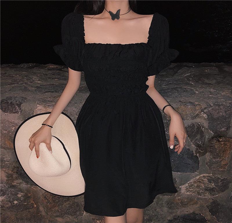 Ruffled Little Black Dress - melvincucci