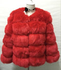 S-3XL Mink Coats Women Winter New Fashion FAUX Fur Coat Elegant Thick Warm Outerwear Fake Fur Jacket Chaquetas Mujer - melvincucci