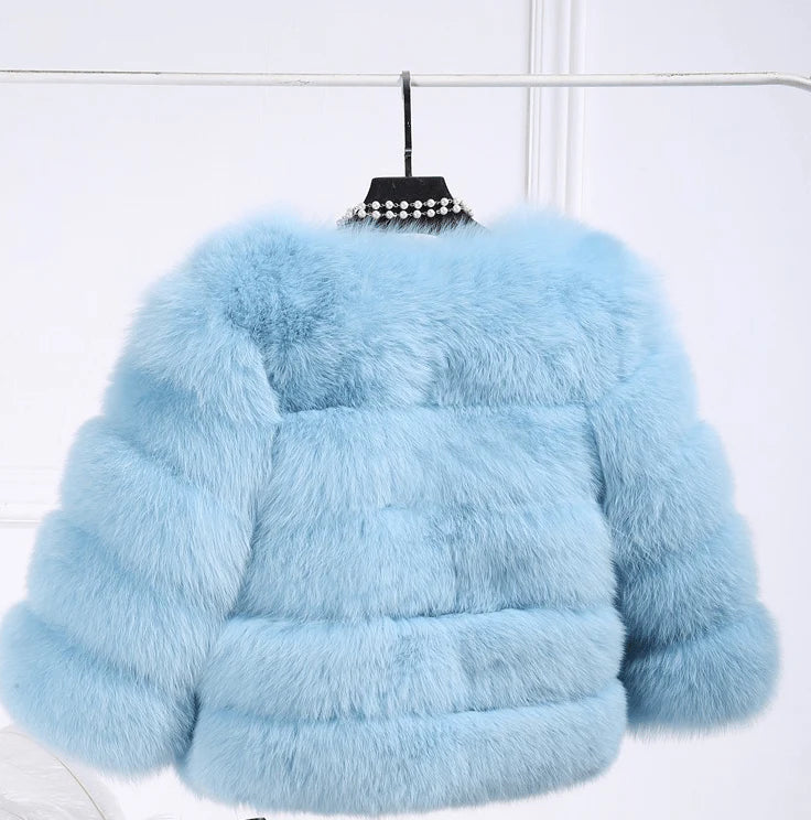 S-3XL Mink Coats Women Winter New Fashion FAUX Fur Coat Elegant Thick Warm Outerwear Fake Fur Jacket Chaquetas Mujer - melvincucci