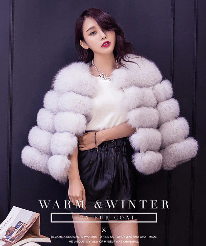S-3XL Mink Coats Women Winter New Fashion FAUX Fur Coat Elegant Thick Warm Outerwear Fake Fur Jacket Chaquetas Mujer - melvincucci
