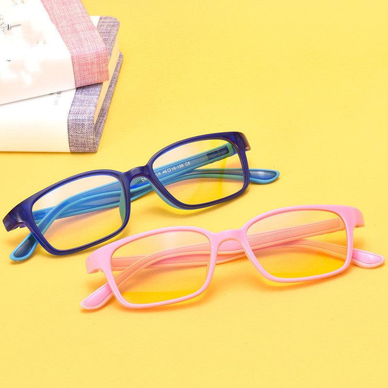 Safe And Comfortable Fashion Kids Blue Light Blocking Glasses - melvincucci