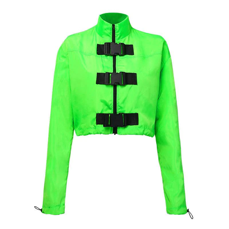 Schoolbag buckle jacket women - melvincucci
