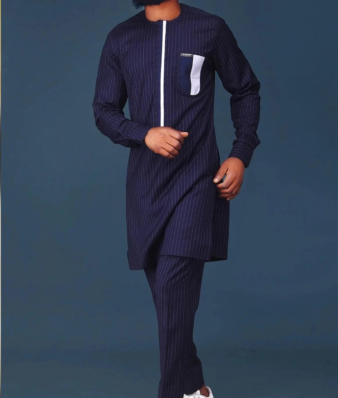 Scintillating navy blue Senator la melvincucci - melvincucci
