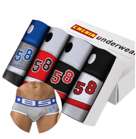 Seamless Box Panties Men Underwear Elastic Trunks Boxer - melvincucci