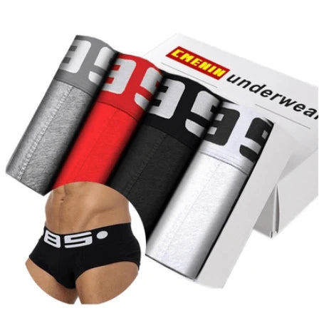 Seamless Box Panties Men Underwear Elastic Trunks Boxer - melvincucci