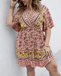 Self-designed Large Size Printed Dress Sexy Skirt - melvincucci