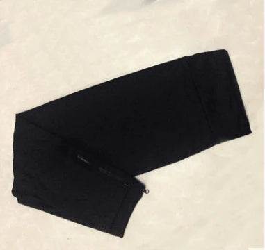 Seven-Point Zipper Sports Pant wnomen's Casual Leggings - melvincucci
