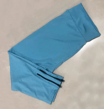 Seven-Point Zipper Sports Pant wnomen's Casual Leggings - melvincucci