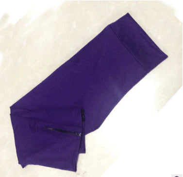 Seven-Point Zipper Sports Pant wnomen's Casual Leggings - melvincucci