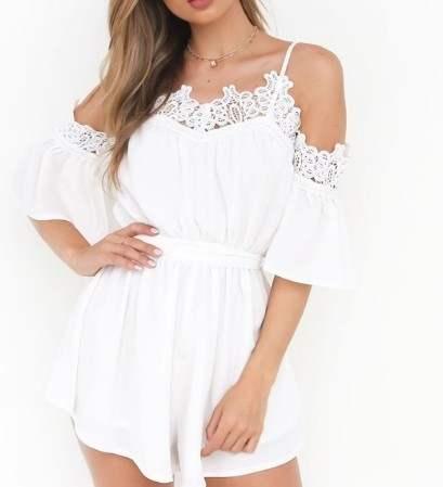 Sexy Chiffon Braces Skirt es Jumpsuit - melvincucci