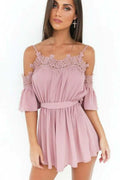 Sexy Chiffon Braces Skirt es Jumpsuit - melvincucci