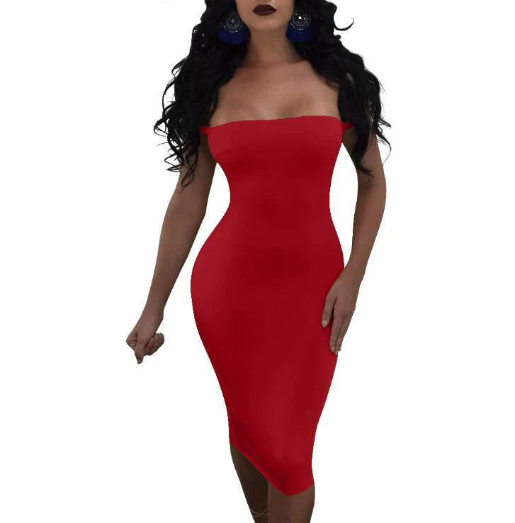 Sexy Club Dress Bodycon Dress Women Bandage Bodycon Dress - melvincucci