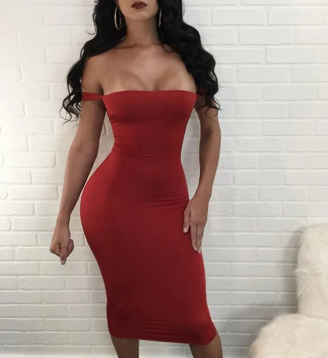 Sexy Club Dress Bodycon Dress Women Bandage Bodycon Dress - melvincucci