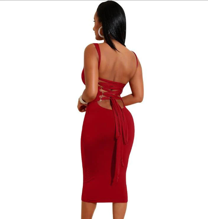 Sexy Club Dress Bodycon Dress Women Bandage Bodycon Dress - melvincucci