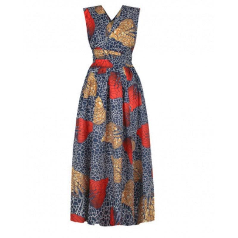 Sexy Multi-Wear DIY Dress African Style Slit Long Skirt - melvincucci