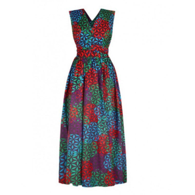 Sexy Multi-Wear DIY Dress African Style Slit Long Skirt - melvincucci