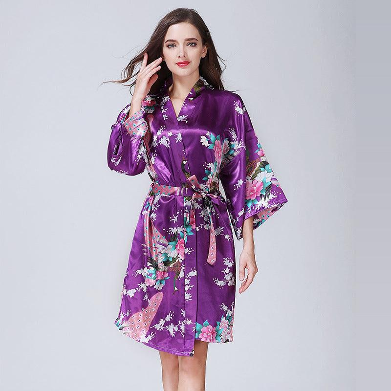Sexy nightgown bathrobe home service - melvincucci