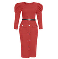 Sexy Square Collar Africa Dress Europe And America - melvincucci