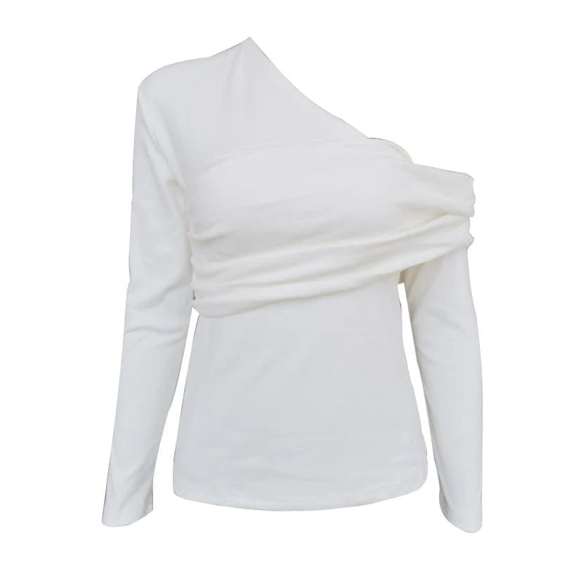 Sexy strapless women's T-shirt women - melvincucci