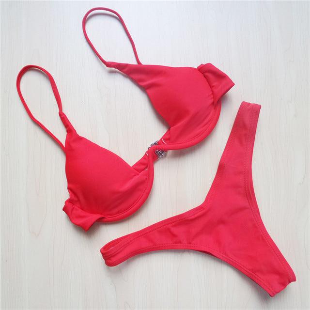 Sexy Women Bikini Beachwear Push-up Swimwear 2019 Swimwear - melvincucci
