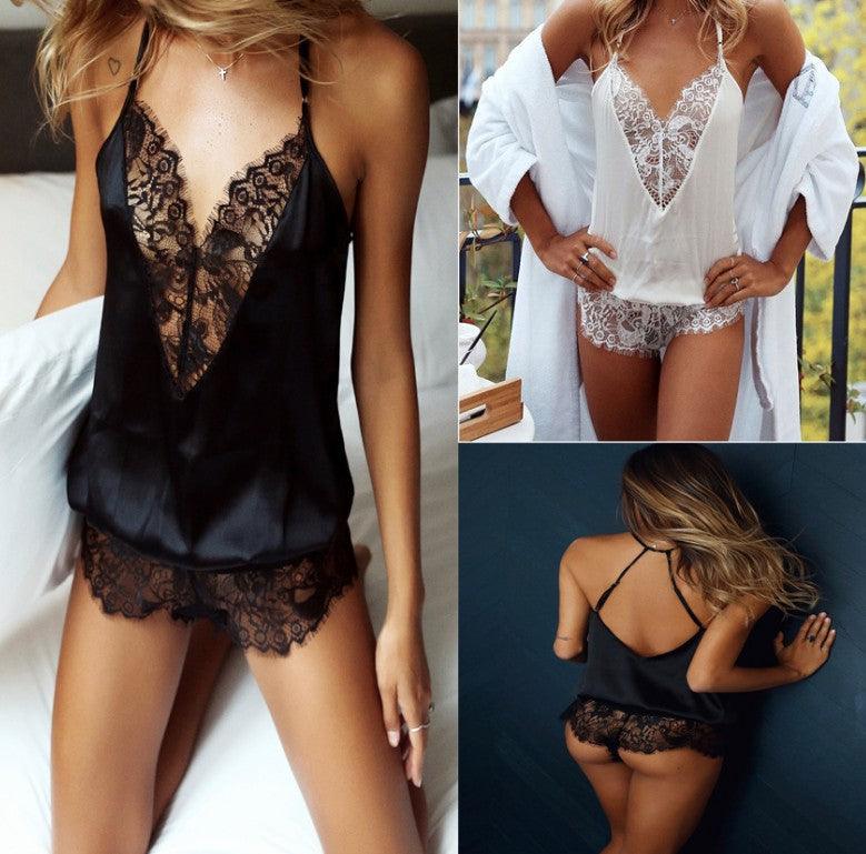 Sexy Women Hollow Thin Underwear - melvincucci