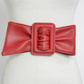 Sheepskin wide belt women - melvincucci