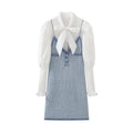 Shirt Skirt Temperament Suspender Dress Women - melvincucci