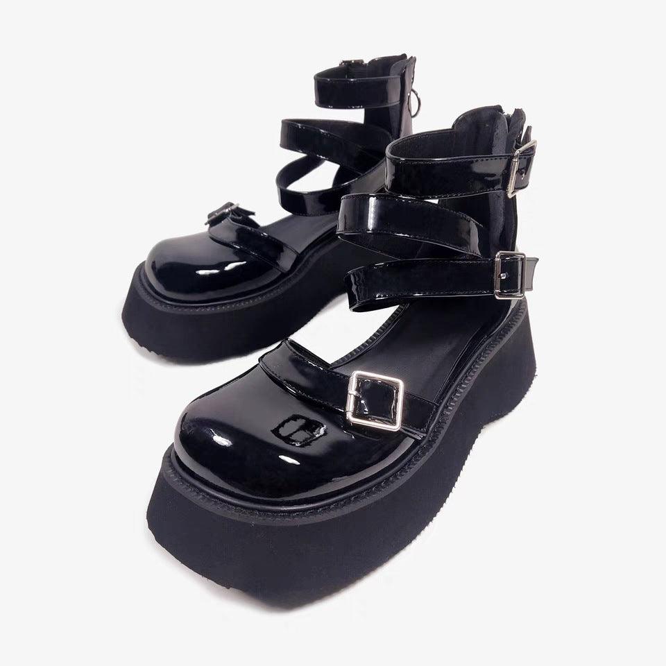Shoe Lace Chic Small Single Shoes College Style - melvincucci