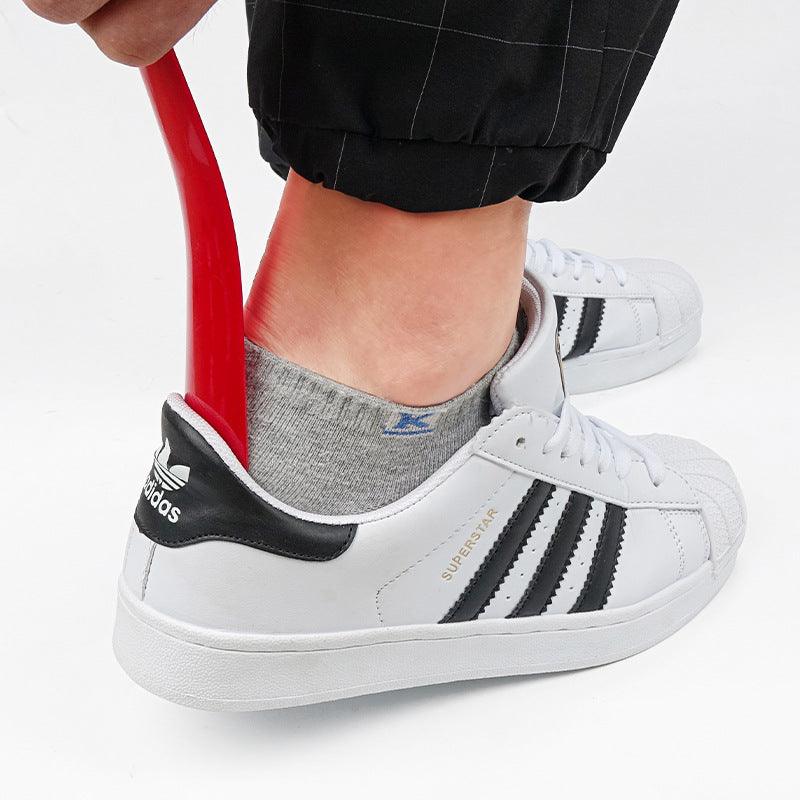 Shoehorn Plastic Shoe Artifact Long Handle Shoe Stick Lazy Shoes Shoehorn Shoehorn - melvincucci