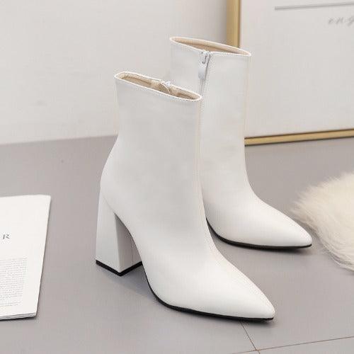 Short boots women Martin boots high heel women shoes - melvincucci
