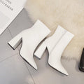 Short boots women Martin boots high heel women shoes - melvincucci