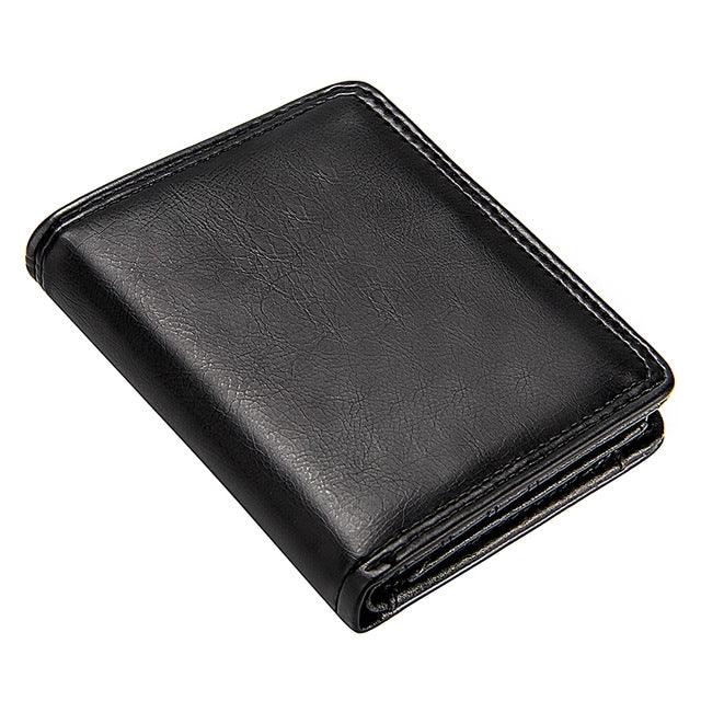 Short Men's Wallets Leather Small - melvincucci
