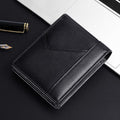 Short Men's Wallets Leather Small - melvincucci
