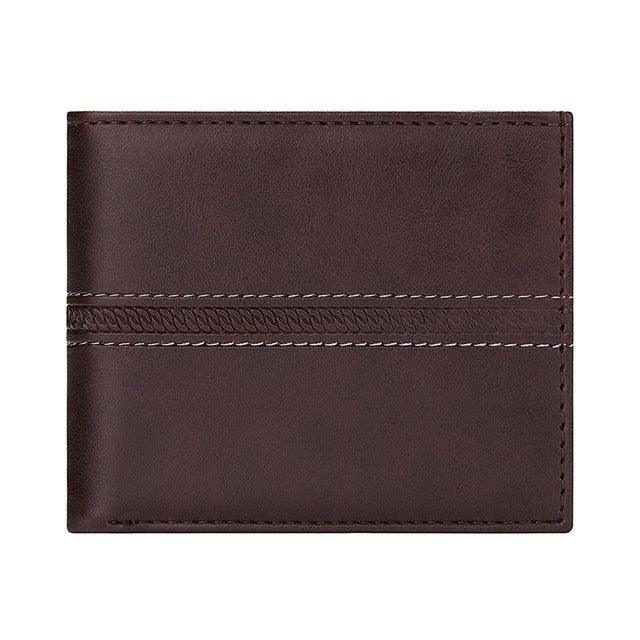 Short Men's Wallets Leather Small - melvincucci