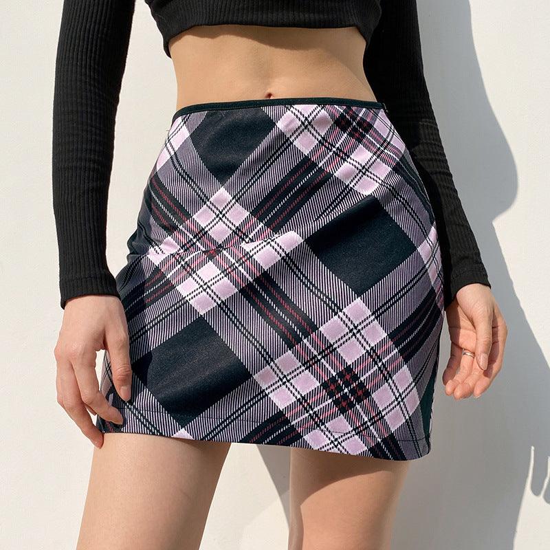 Short Skirt Zipper Slim Slimming Skirt Women - melvincucci