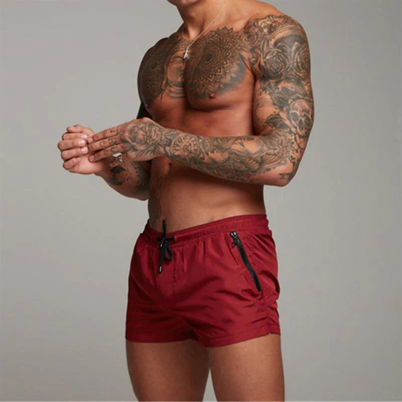 Shorts, Beach Pants, Sports Shorts, Men's Pants, Double-layer Casual Pants - melvincucci