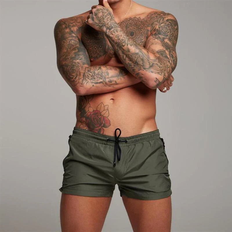 Shorts, Beach Pants, Sports Shorts, Men's Pants, Double-layer Casual Pants - melvincucci