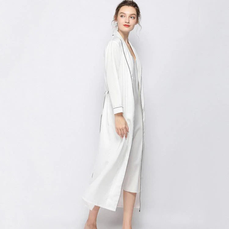 Silk Lace Pajamas Bathrobe Home Clothes - melvincucci