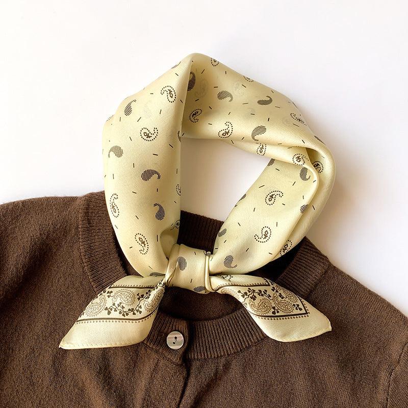 Silk Scarf Women Fashion Small Silk Scarf - melvincucci