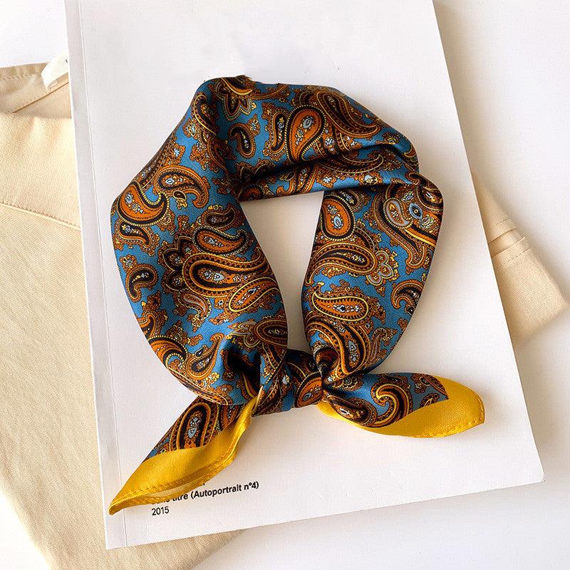 Silk Scarf Women Fashion Small Silk Scarf - melvincucci
