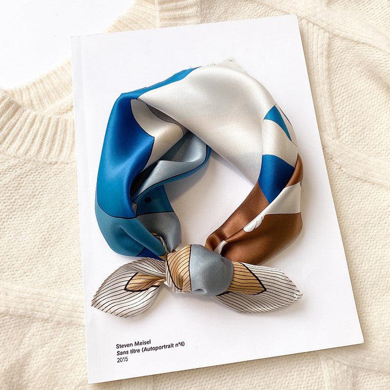 Silk Scarf Women Fashion Small Silk Scarf - melvincucci
