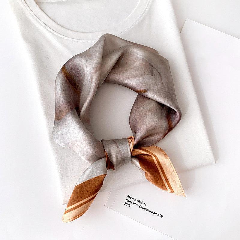 Silk Scarf Women Fashion Small Silk Scarf - melvincucci