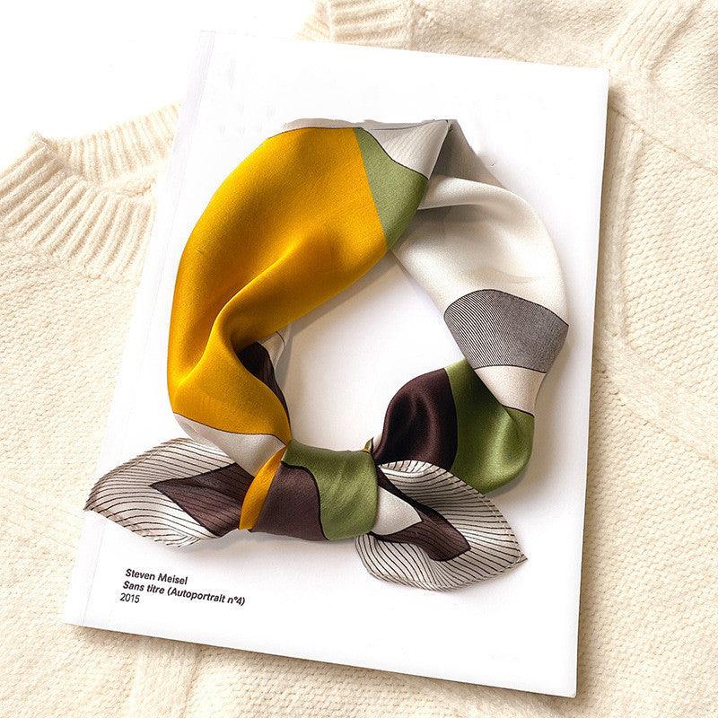 Silk Scarf Women Fashion Small Silk Scarf - melvincucci