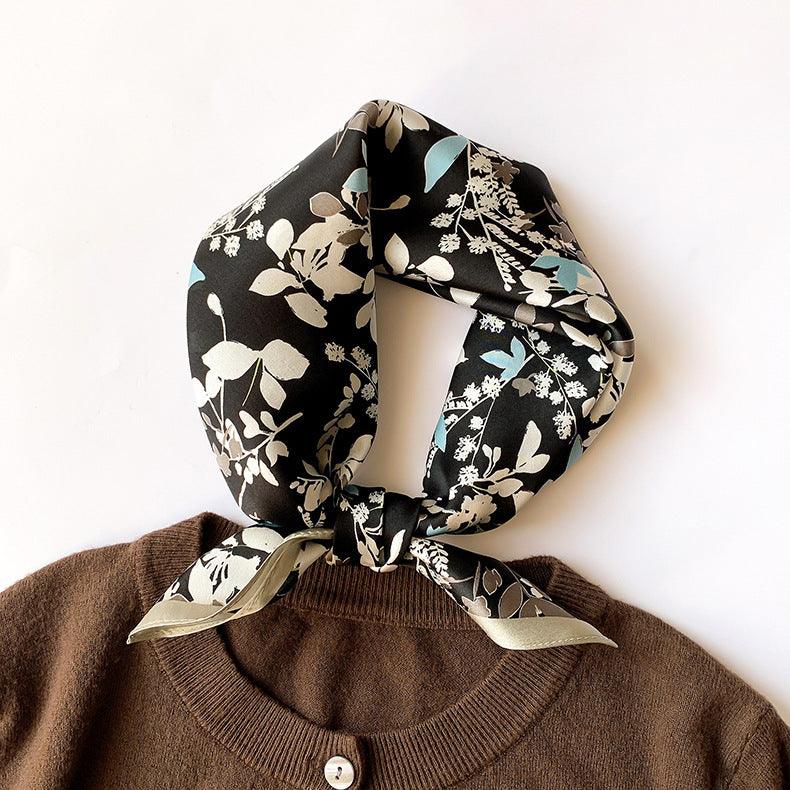 Silk Scarf Women Fashion Small Silk Scarf - melvincucci