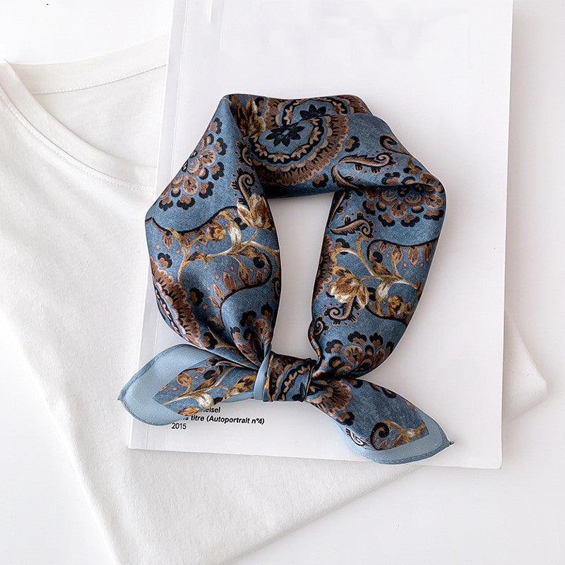 Silk Scarf Women Fashion Small Silk Scarf - melvincucci